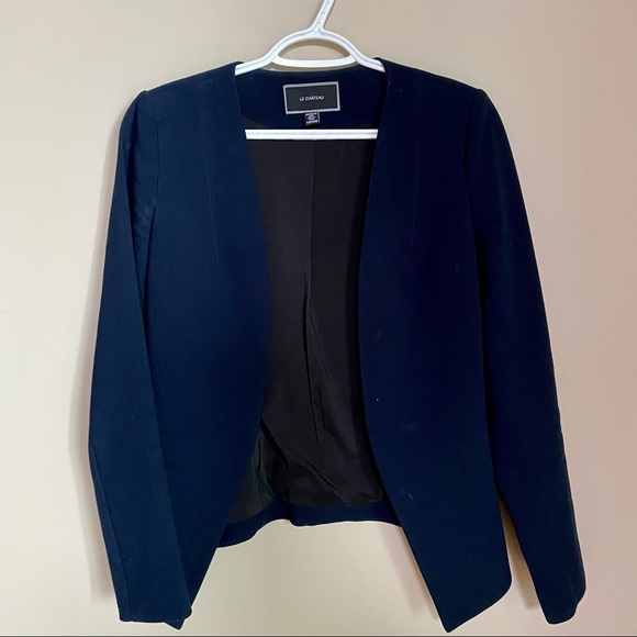 Le Chateaux Navy Blazer - Picture 1 of 4